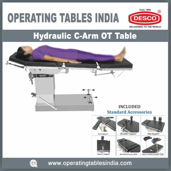 Hydraulic C-Arm OT Table