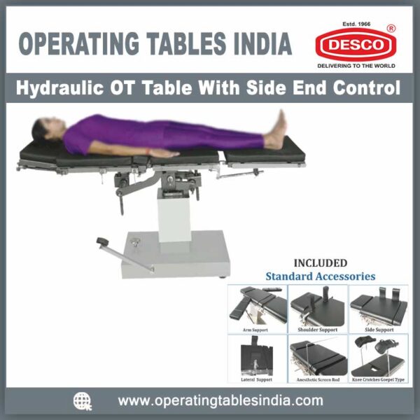 Hydraulic OT Table with Side End Control