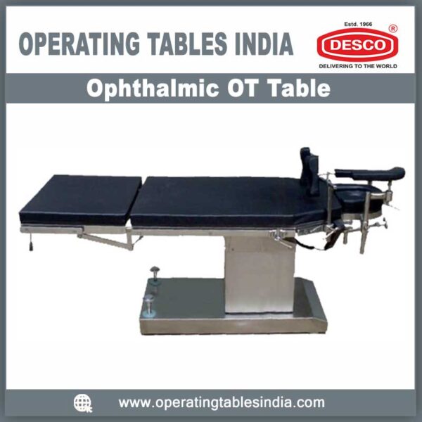 Ophthalmic OT Table Manual